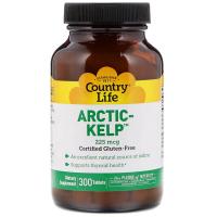 Фотография упаковки Country Life Arctic-Kelp 225 мкг 300 таб.