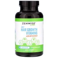 Фотография упаковки Zenwise Health Витаминов для роста волос 120 капсул 
