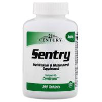 Фотография упаковки 21st Century Sentry мультивитаминная и мультиминеральная добавка 300 таблеток