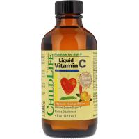 ChildLife, витамин C в жидкой форме с натуральным апельсиновым вкусом, 118,5 мл
