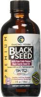 Фотография упаковки Amazing Herbs чистое масло черного тмина холодного отжима 120 мл
